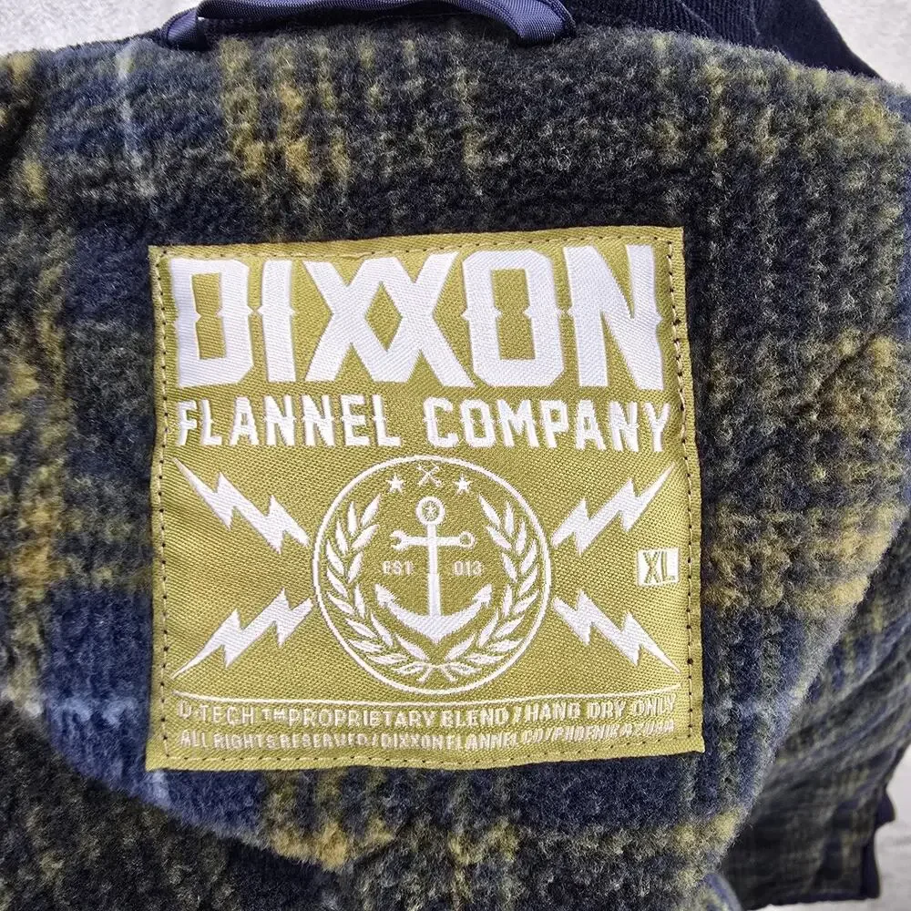 Dixxon Flannel Co Salty Diamond Stitched Quilted Jacket Mens XL Flannel Lined